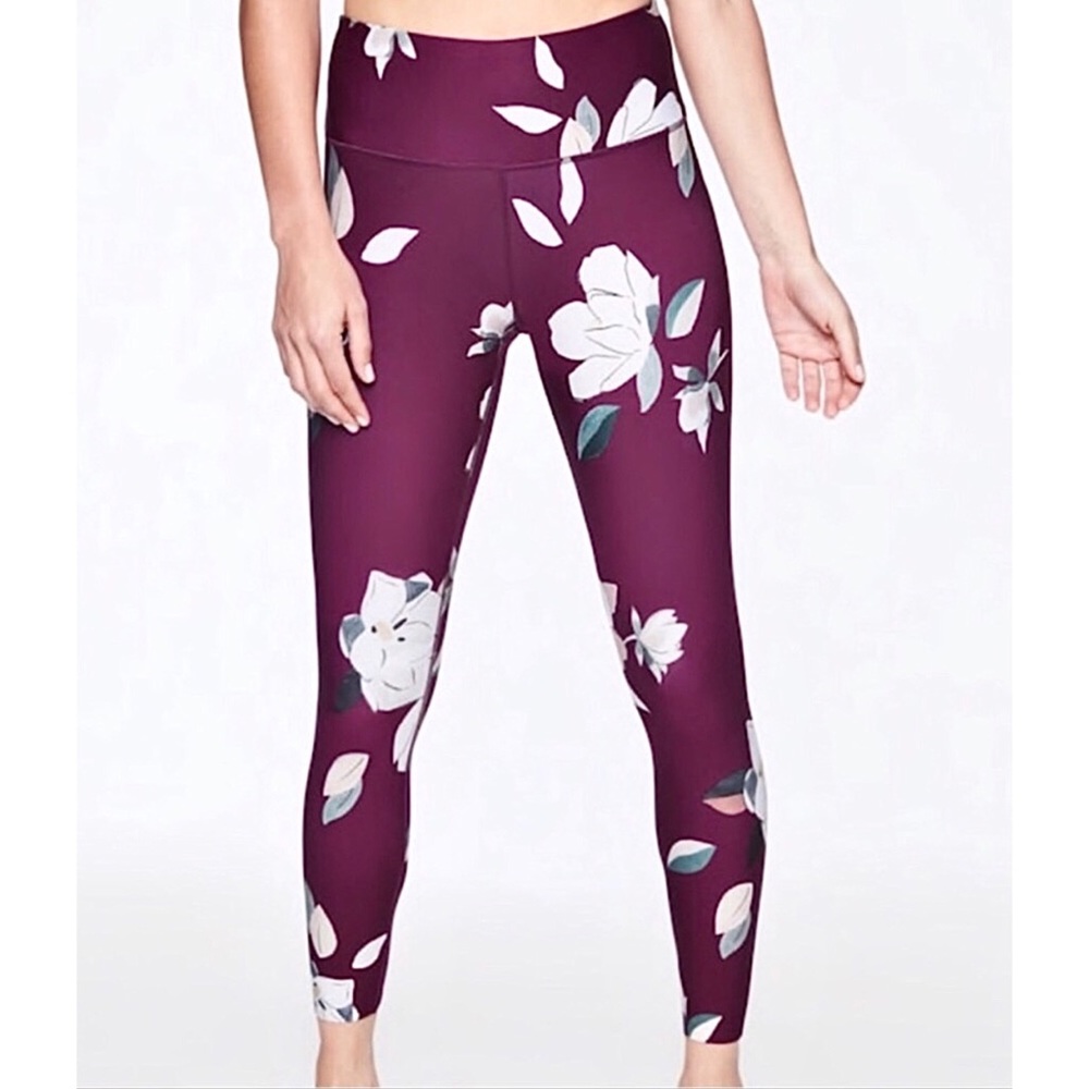 Athleta Elation 7/8 Paradise Floral Legging